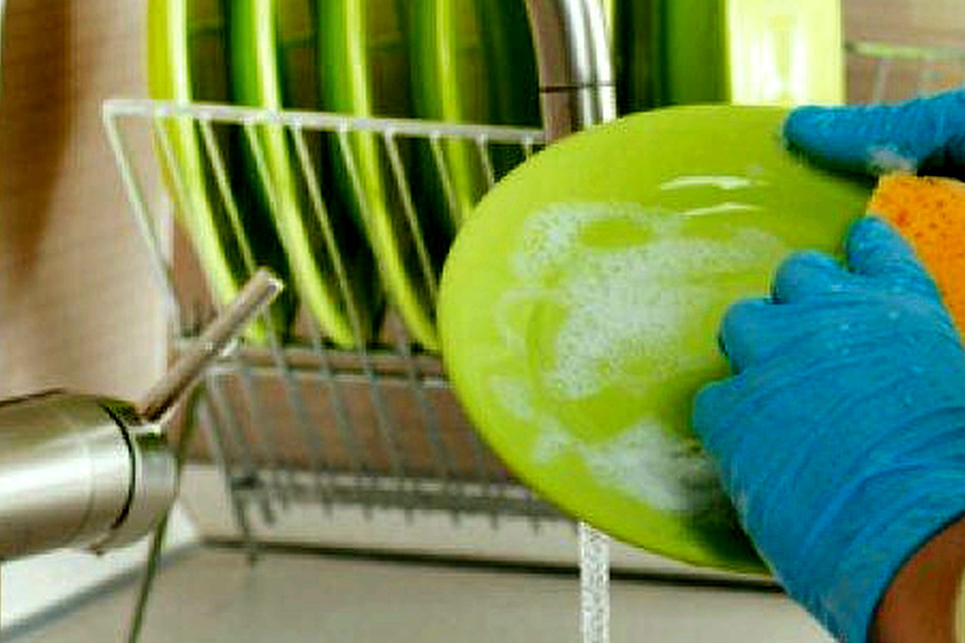 Nature-inspired dish care